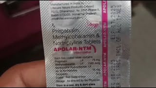 Apolar ntm tablets uses in hindi  apolar ntm tablets price  apolar ntm tablets dose tablets [upl. by Eiddet]