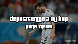 Depositenme a mi bcp Lionel Messi IA [upl. by Azaria]