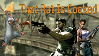 Chris And Sheva Fight Remy The Rat  Resident Evil 5 Coop Gameplay [upl. by Bronwyn]