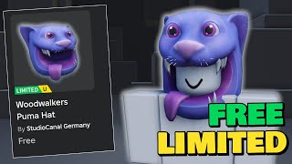 New Free Limited UGC How To Get WoodWalkers Puma Hat UGC  Roblox Limited UGC [upl. by Helenka]