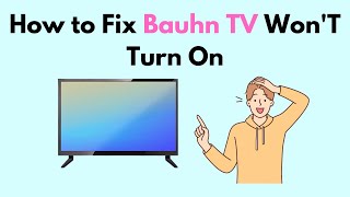 How to Fix Bauhn TV WonT Turn On [upl. by Dannica]