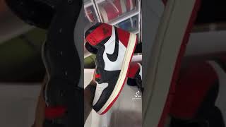 UNBOXING Air Jordan 1 Retro High OG Black Toe Reimagined nike jordan aj1 [upl. by Ferdinand825]