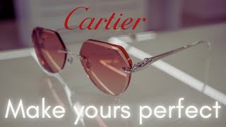 How to make your Cartier Glasses PERFECT  All customisation options inc sunglasses for 2024 [upl. by Onabru]