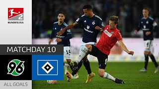 late decision  Hannover 96  Hamburger SV 12  All Goals  Matchday 10 – Bundesliga 2  202223 [upl. by Pierpont]