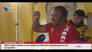 Mosteiros Fábio Vieira estribase nos dados do INE para mostrar ganhos da sua gestão [upl. by Neeka]