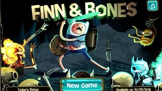 Adventure Time  FINN amp BONES Level 18  Cartoon Network Games [upl. by Sharia484]