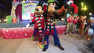 Max and Goofy Dance I2IEye to Eye  Disneyland Edition [upl. by Atsillac483]