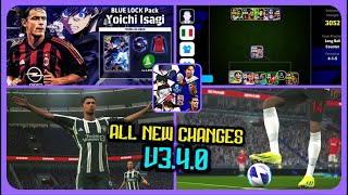 ALL 10 EXCITING NEW CHANGES IN eFOOTBALL v340🔥🔥🔥 DOMINATE THE GAME [upl. by Hitchcock]