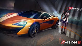 Asphalt 8  Unlocking new treasure rush car McLaren 600LT Spider Class S [upl. by Aikar]