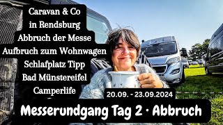 Vlog 201 Caravan amp Co Tag 2 • Abbruch • Bergsymbol auf Reifen 2x Glück gehabt • Bad Münstereifel [upl. by Adihahs]