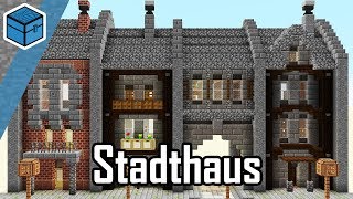 Minecraft Stadt bauen  Minecraft Stadthaus bauen deutsch 04 [upl. by Henry]