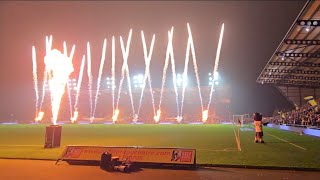 EFL Championship  Oxford United V Hull City Lights amp fireworks display 🎆🏟⚽️ [upl. by Filomena]