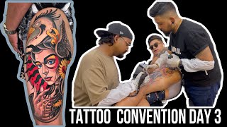 Ujs Tattoo Ink  Himalayan Tattoo Convention Day 3 [upl. by Oek317]