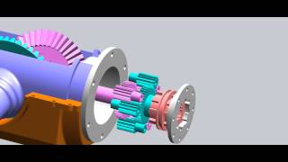 Differential  heavy trucks independent suspension axles basic principle [upl. by Birck]