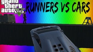 მორბენლები VS მანქანები GTA 5 Online ქართულად [upl. by Elleirol]