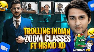 TROLLING INDIAN ZOOM CLASSES CHACHA RAPHAR FT HisKidXd  HISKID amp CHACHA RAPHAR RAIDING CLASSES [upl. by Chaunce]