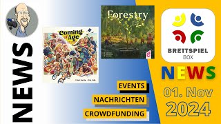 Brettspiel News der Brettspielbox 01 November 2024 [upl. by Rita872]