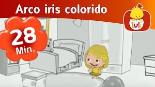 Arco iris colorido  Especial de media hora  Cartoon para Niños  Luli TV [upl. by Ingra]