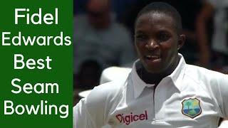 Fidel Edwards Thunderbolts His greatest seam and fast bouncers against Australia [upl. by Adnav361]