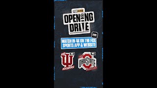 No 5 Indiana vs No 2 Ohio State 🍿  FOX College Football [upl. by Aikym]