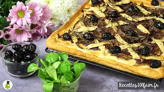 🧅 Pissaladière aux oignons anchois amp olives [upl. by Aenat]