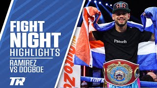 Robeisy Ramirez Scores 1 Knockdown Beats Isaac Dogboe to Win Featherweight Title  FIGHT HIGHLIGHTS [upl. by Tedman588]