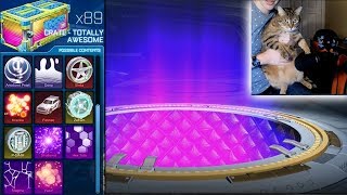 I got another Rocket League pro to open cratesHe brought a cat [upl. by Lebasile]