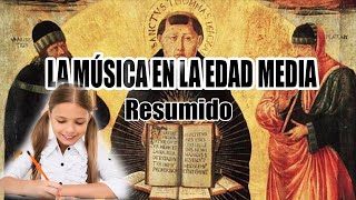 La Música en la Edad Media Resumido en 2 minutos [upl. by Anniahs]