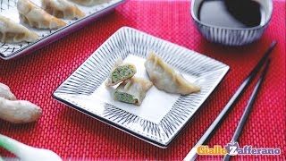 Ravioli di carne giapponesi Gyoza [upl. by Shaughnessy54]