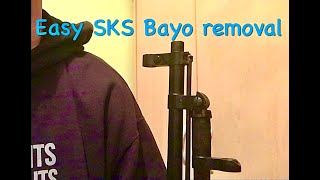 Easiest SKS Bayonet removal and install [upl. by Thenna]