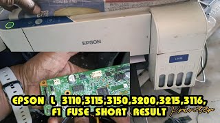 Epson L3110311531164150320032103150 BLACK PRINT PROBLEM epson3200 epsonl3150 [upl. by Etteyniv245]