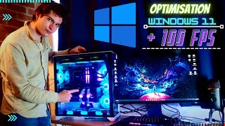 TUTO N°1 Optimiser Windows 11 pour les jeux et gagner en performances FPS [upl. by Nnylsaj866]