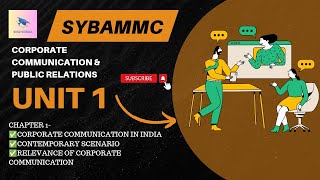 Corporate Communication and Public Relation Unit1 SYBAMMC [upl. by Ellenhoj]