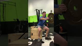 Slanted Box Squat with Counterbalance [upl. by Kalagher199]