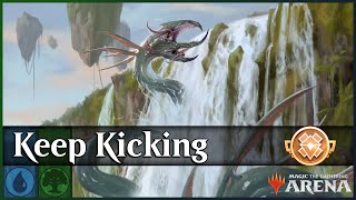 MTG Arena Standard  Simic Kicker DeckTech amp Gameplay [upl. by Ennaeirrac]