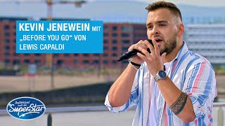 Kevin Jenewein mit quotBefore You Goquot von Lewis Capaldi  DSDS 2021 [upl. by Frear]