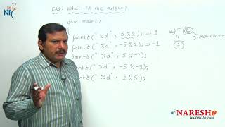 Operators Arithmetic Operators  C Technical Interview Questions and Answers  Mr Ramana [upl. by Ollehto]