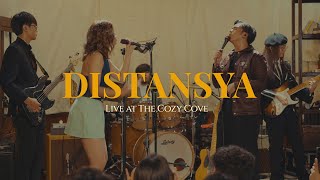 Distansya Live at The Cozy Cove  Rob Deniel amp Janine [upl. by Enirehtacyram]