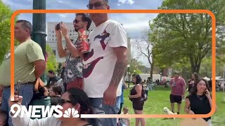 Denver Cinco de Mayo Festival festivities underway at Civic Center Park [upl. by Dorene]