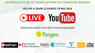 Résultats PANGEA 2024  LIVE 🔴 [upl. by Aipotu851]