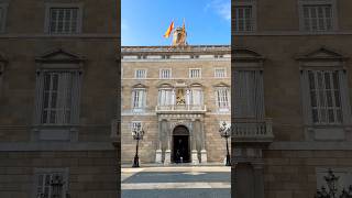 🏰✨ Palacio de la Generalitat de Cataluña en Barcelona ✨🏰 PalacioDeLaGeneralitat TurismoEnBarcelona [upl. by Ariadne124]