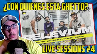 ¿QUIENES SON 😱🇬🇹 REACCION A GHETTO  LIVE SESSION 4  RELEVIUM ft ELIRICK JIN BLACKE MXREA 🔥🔥 [upl. by Nnyla]