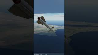 when R73 is Strech to its limit dcsworld dcs SU27 flanker milsim shorts russia [upl. by Dede]