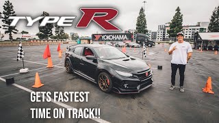 FIRST TRACK DAY IN THE 2018 TYPE R [upl. by Kauffmann]