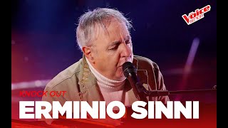 Erminio Sinni “La sera dei miracoli” – Knockout  Round 1 – The Voice Senior [upl. by Lorollas]