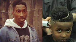 How to Cut the Tupac Juice fade Barber Tutorial [upl. by Victory]