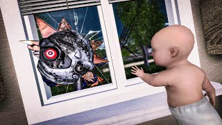 My Baby Keeps Kidnapping Monsters in Gmod Full Movie [upl. by Eanahc11]