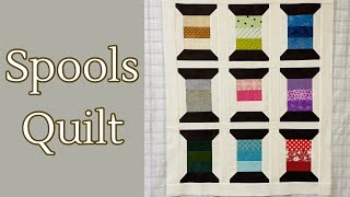 Spools Quilt wall Hanging [upl. by Wester]