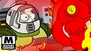 DOOM Animation ZackScottGames Animated [upl. by Therron310]