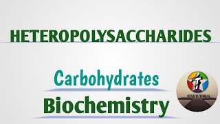 Heteropolysaccharide ll Carbohydrates ll Biochemistry [upl. by Garlaand464]